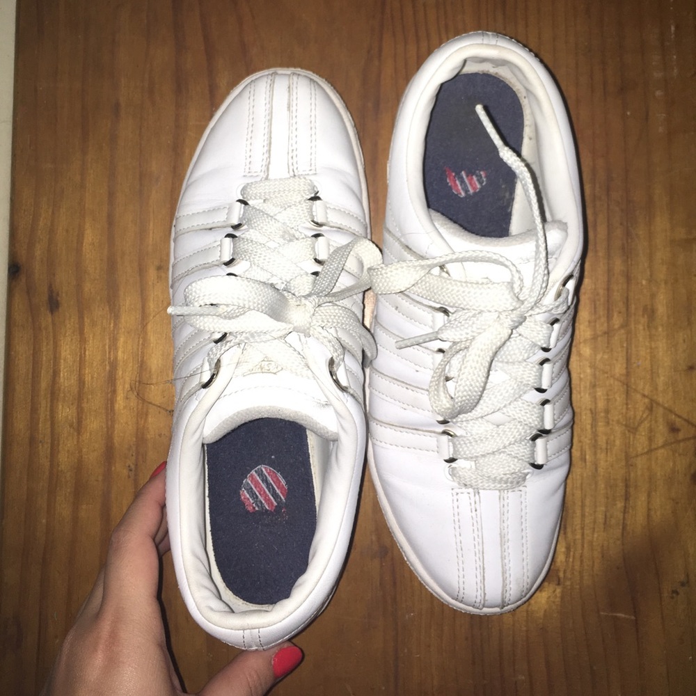 White Kswiss sneakers